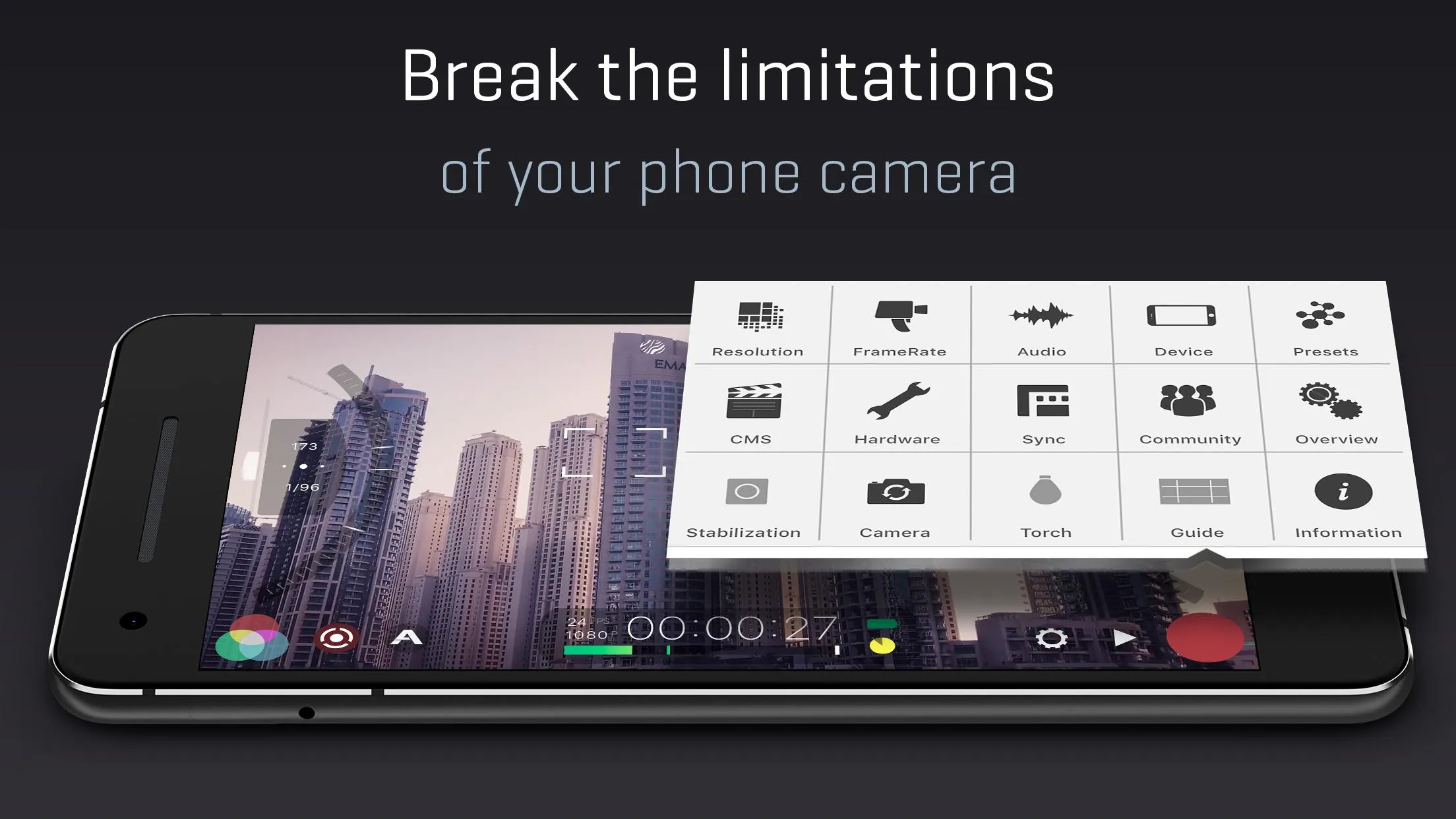 FiLMiC Pro: Professional HD Manual Video Camera [мод: всё открыто] Screenshot 5