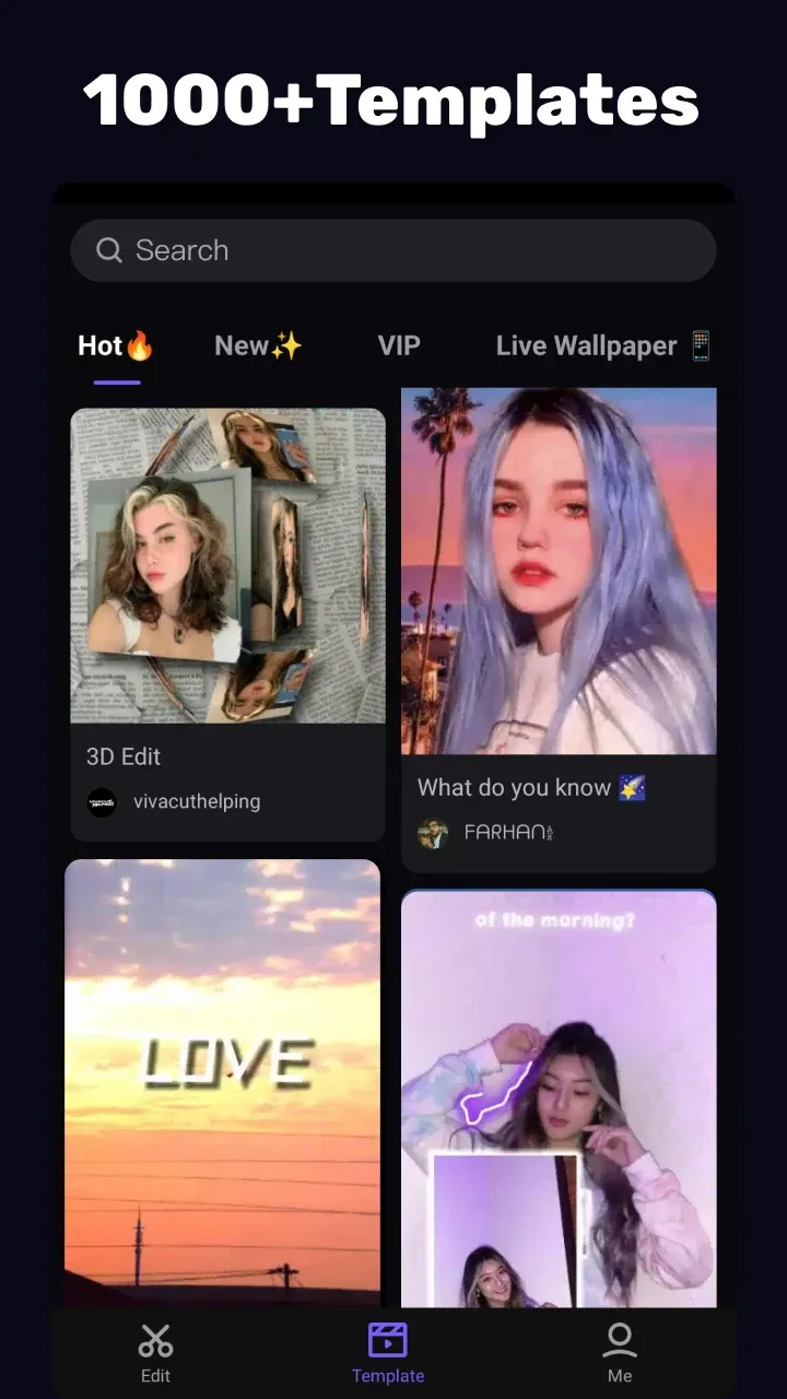 VivaCut v4.4.9 APK Мод (Всё открыто, Pro, VIP) Screenshot 2 VivaCut v4.4.9 APK Мод (Всё открыто, Pro, VIP) Screenshot 2