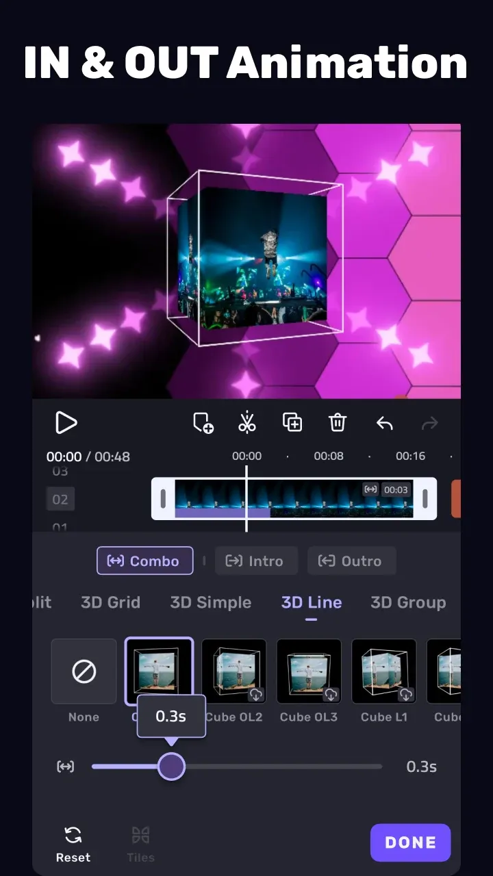 VivaCut v4.4.9 APK Мод (Всё открыто, Pro, VIP) Screenshot 4 VivaCut v4.4.9 APK Мод (Всё открыто, Pro, VIP) Screenshot 4