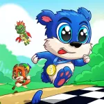 Скачать взломанную версию Fun Run 3 - гонки мультиплеер [мод: меню] на Андроид