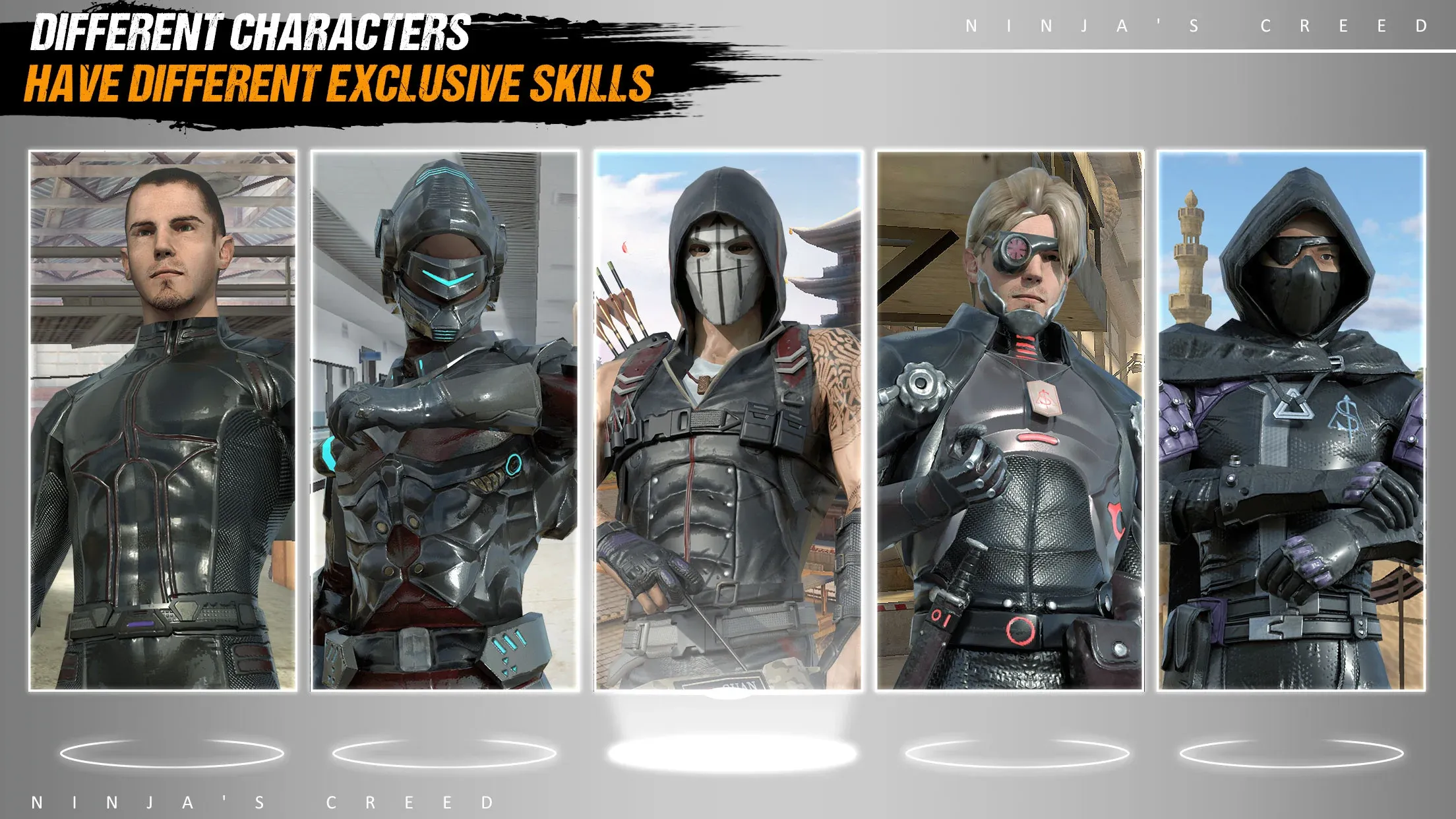 Ninja's Creed v4.6.8 APK Мод (Меню, Много денег) Screenshot 5