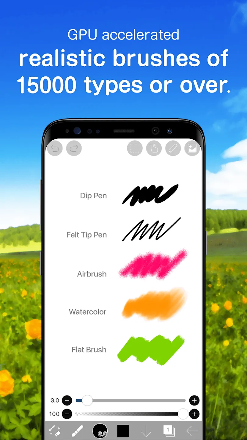 ibis Paint X v14.0.1 APK Мод (Всё открыто, Premium) Screenshot 2 ibis Paint X v14.0.1 APK Мод (Всё открыто, Premium) Screenshot 2
