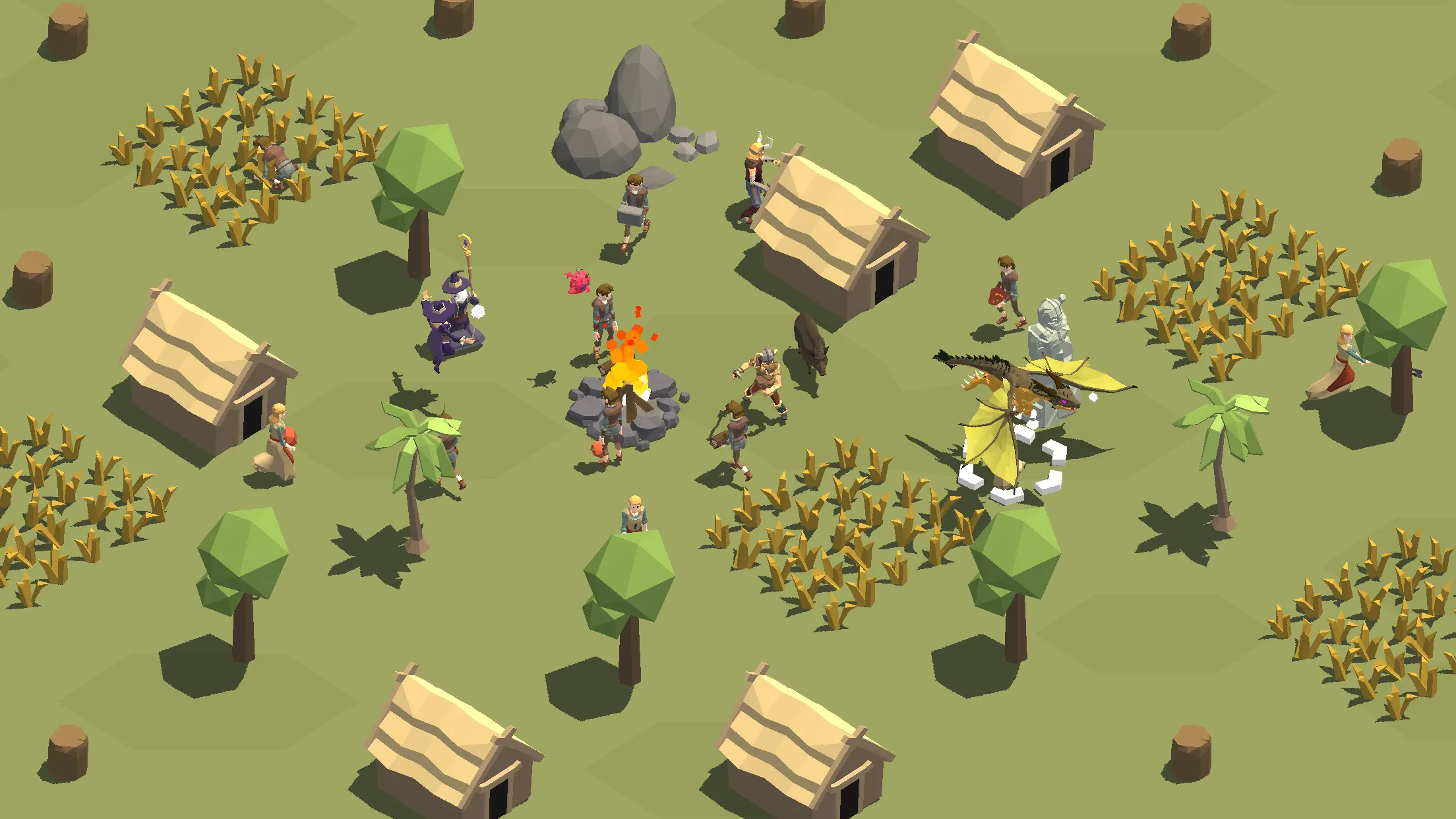 Viking Village [мод: бесконечные ресурсы] Screenshot 2
