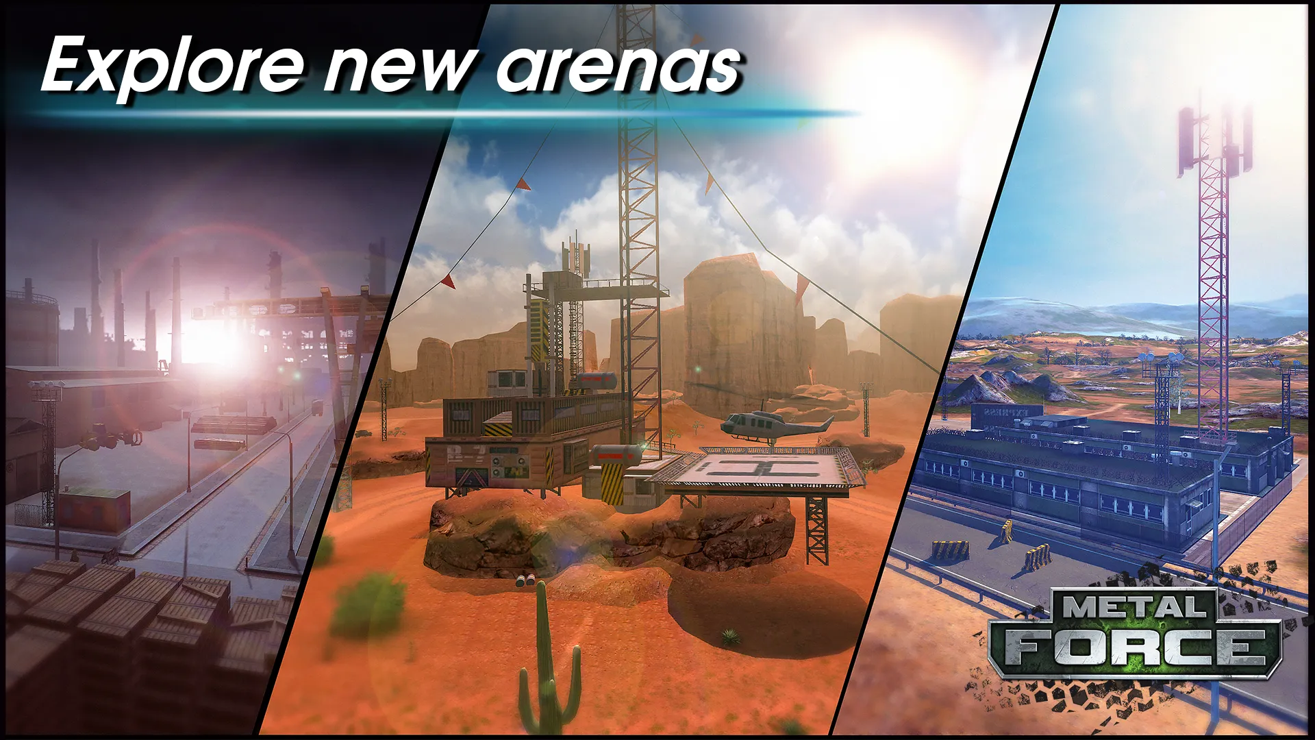 Metal Force: Modern Tanks Screenshot 5