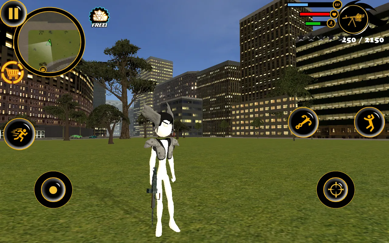 Real Stickman Crime [мод: много опыта] Screenshot 3