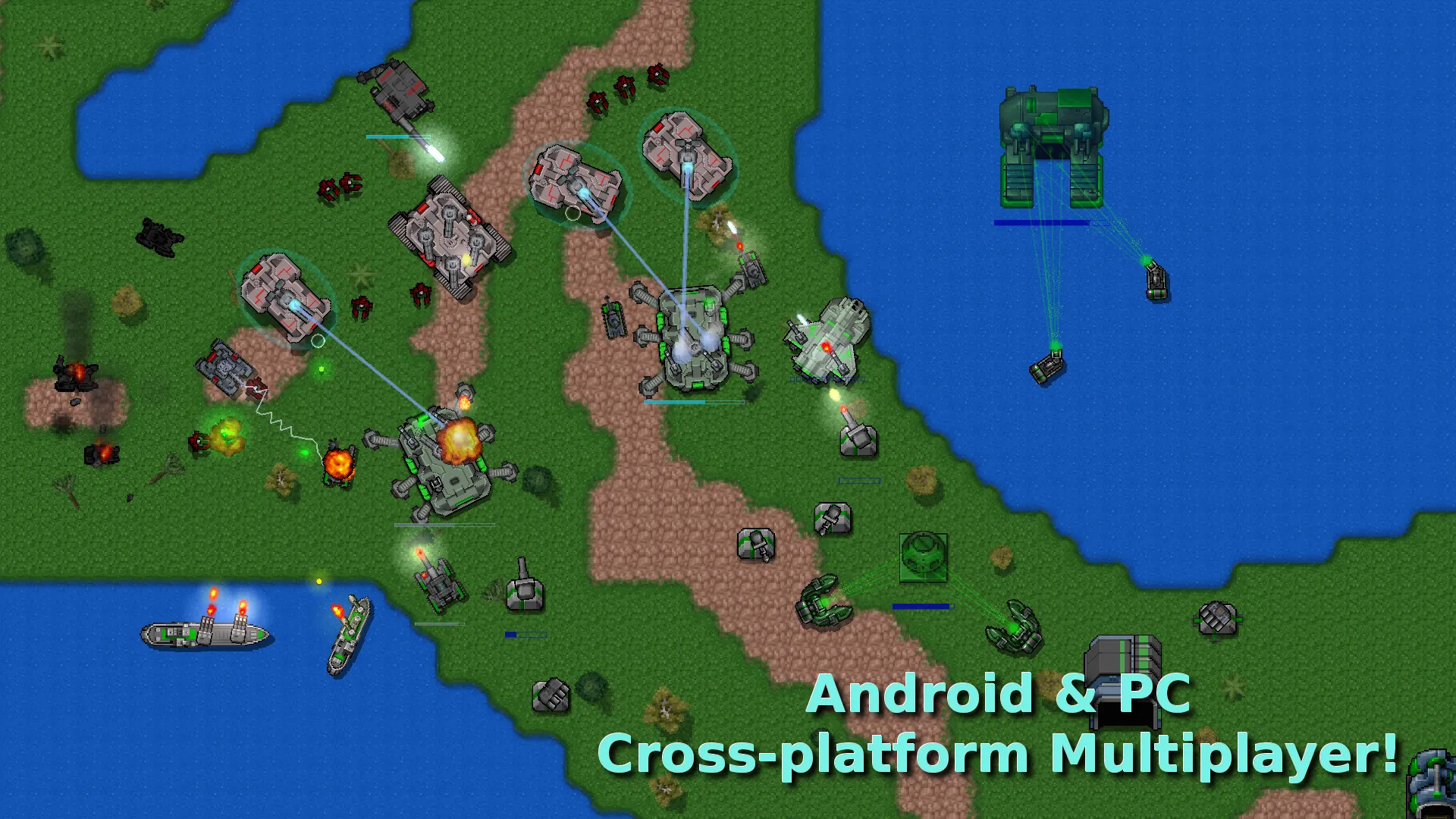 Rusted Warfare - RTS Strategy [мод: полная версия] Screenshot 3