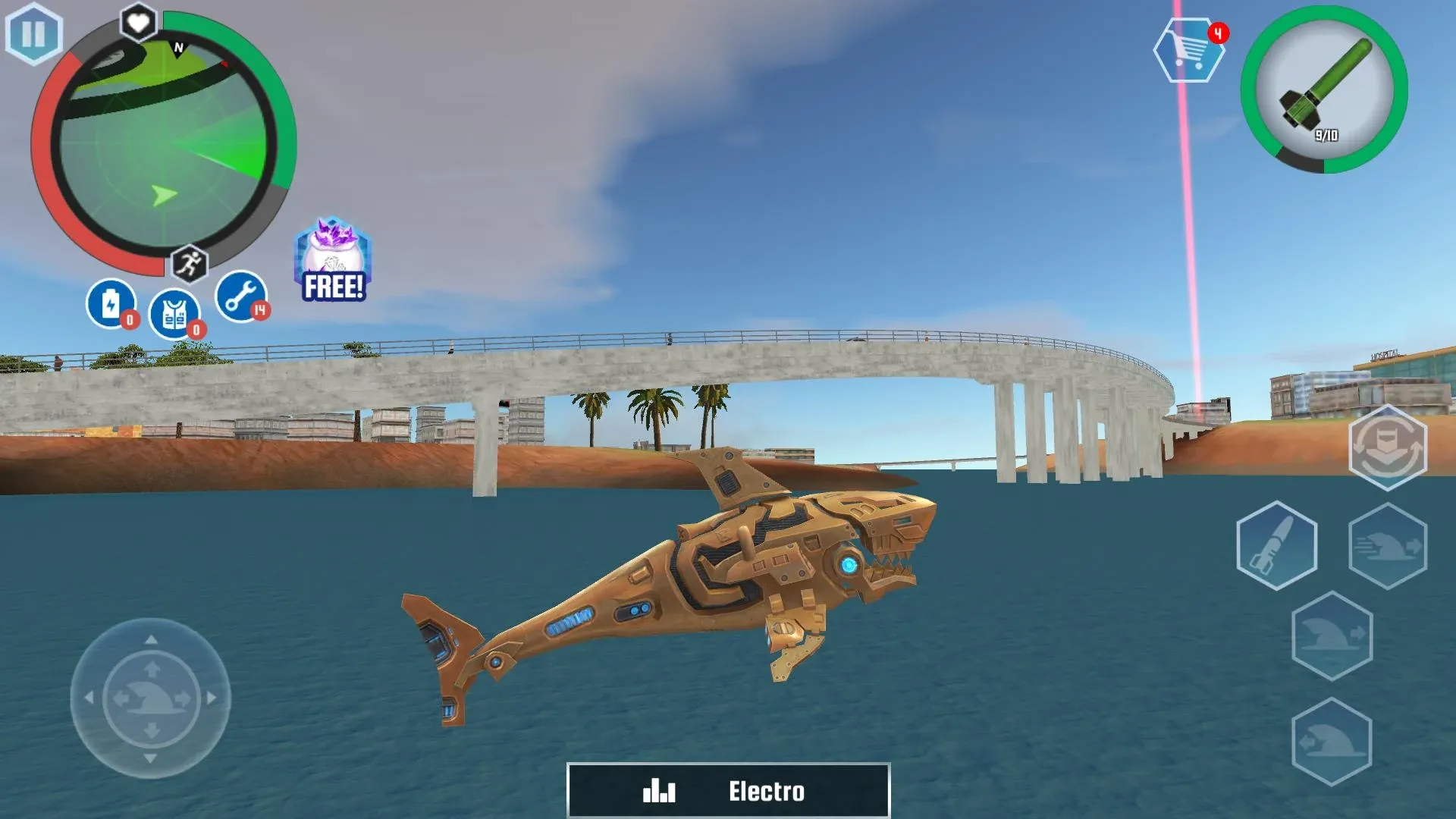 Robot Shark v3.5.6 APK Мод (Много денег) Screenshot 4 Robot Shark v3.5.6 APK Мод (Много денег) Screenshot 4