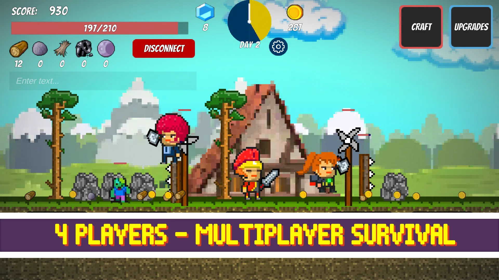 Pixel Survival Game [мод: много денег] Screenshot 1