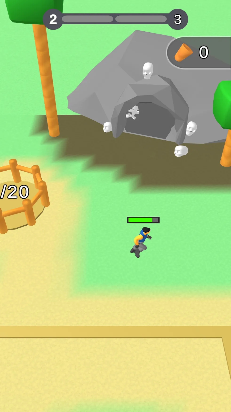Lumbercraft [мод: много денег] Screenshot 2