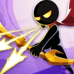 Взломанная Stickman Master: Archer Legends [мод: много денег] на Андроид