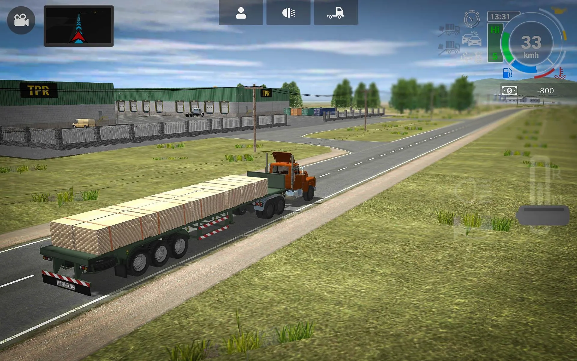 Grand Truck Simulator 2 v1.0.7f7 APK Мод (Много денег) Screenshot 1 Grand Truck Simulator 2 v1.0.7f7 APK Мод (Много денег) Screenshot 1