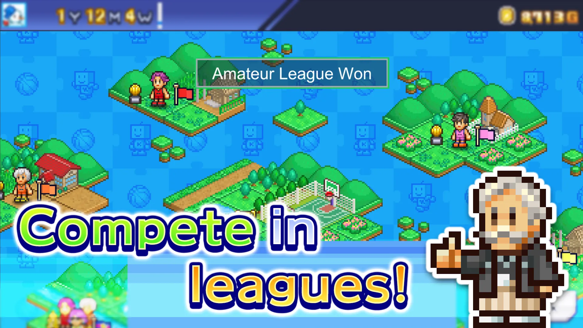 Basketball Club Story v1.4.7 APK Мод (Много денег) Screenshot 2