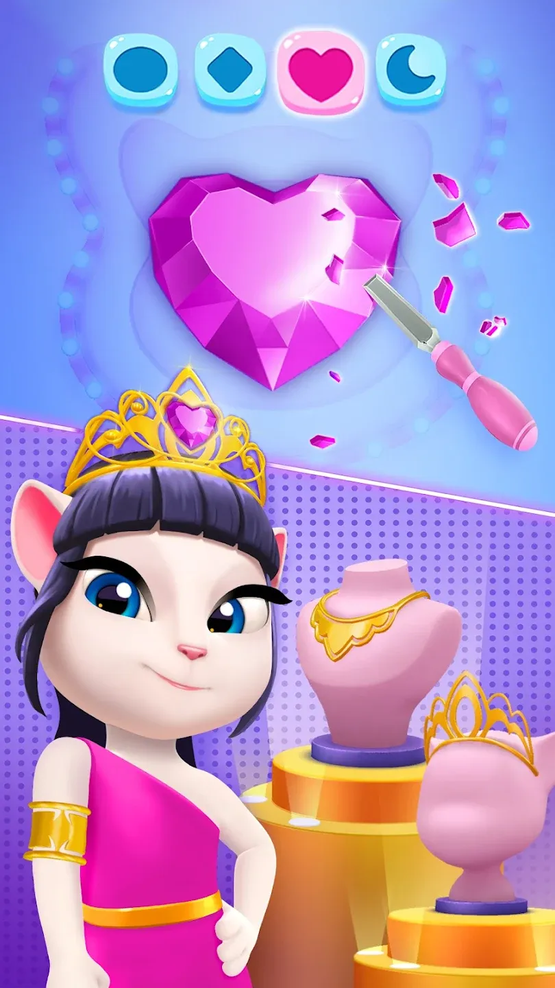 Моя Говорящая Анджела 2 v26.2.11.38728 APK Мод (Много денег) Screenshot 5