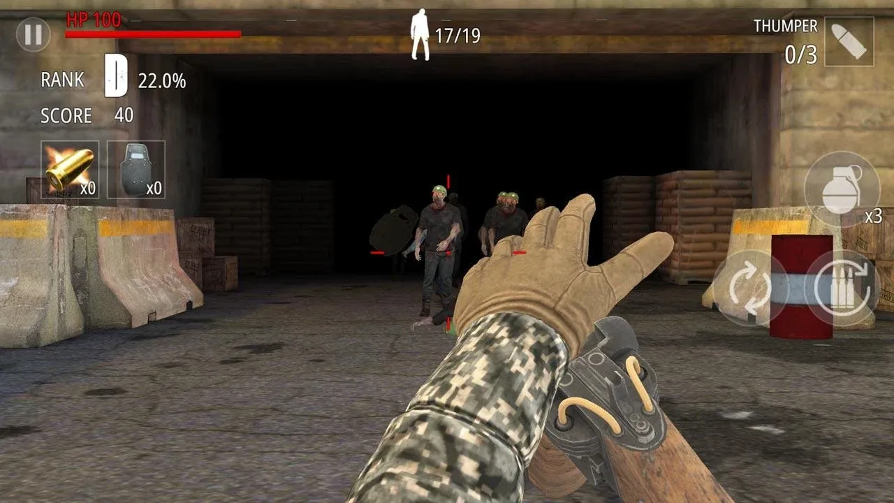Отстрел зомби : FPS v1.5.2 APK Мод (Много патронов) Screenshot 2 Отстрел зомби : FPS v1.5.2 APK Мод (Много патронов) Screenshot 2