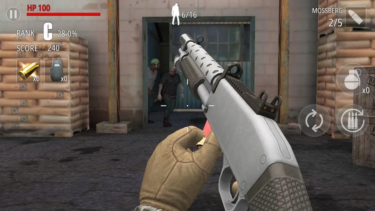 Отстрел зомби : FPS v1.5.2 APK Мод (Много патронов) Screenshot 3 Отстрел зомби : FPS v1.5.2 APK Мод (Много патронов) Screenshot 3