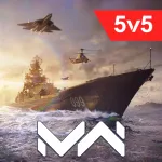 Скачать взломанную версию MODERN WARSHIPS Мод (Меню, Множитель урона и защиты, Боеприпасы) на Андроид
