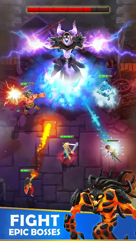 Darkfire Heroes v1.28.2 APK Мод (Меню, Режим бога, Много маны) Screenshot 3 Darkfire Heroes v1.28.2 APK Мод (Меню, Режим бога, Много маны) Screenshot 3