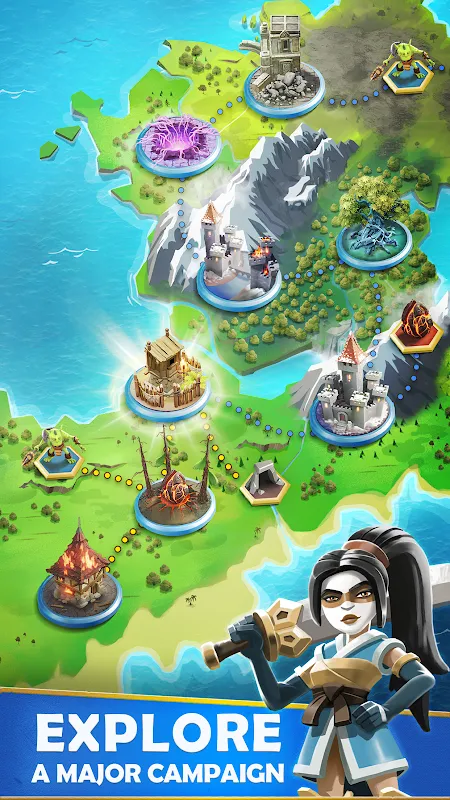 Darkfire Heroes v1.28.2 APK Мод (Меню, Режим бога, Много маны) Screenshot 4 Darkfire Heroes v1.28.2 APK Мод (Меню, Режим бога, Много маны) Screenshot 4