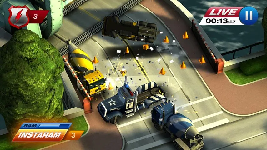 Smash Cops Heat [мод: много денег] Screenshot 2