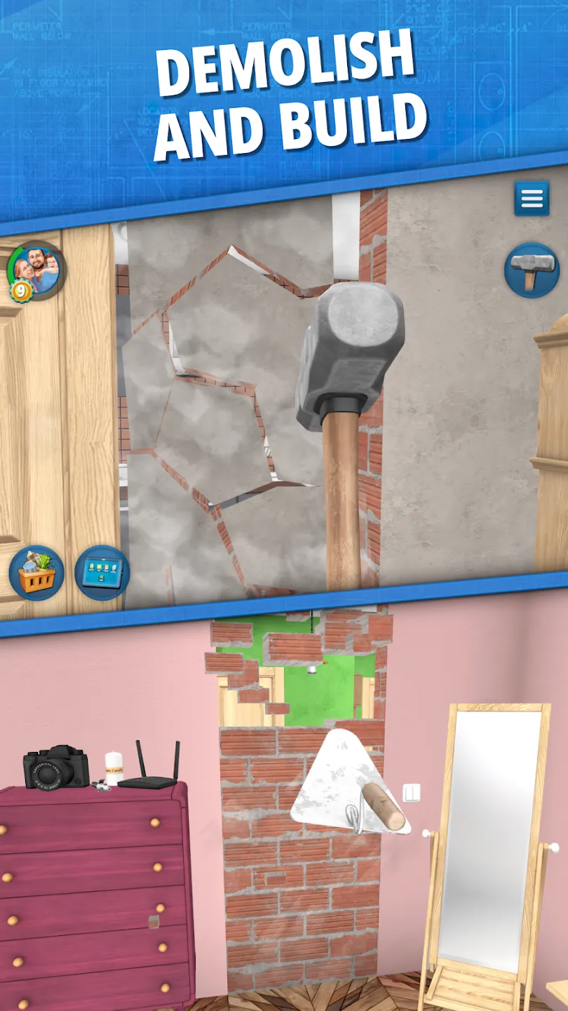 House Flipper: Дизайн дома v1.660 APK Мод (Много денег) Screenshot 3 House Flipper: Дизайн дома v1.660 APK Мод (Много денег) Screenshot 3