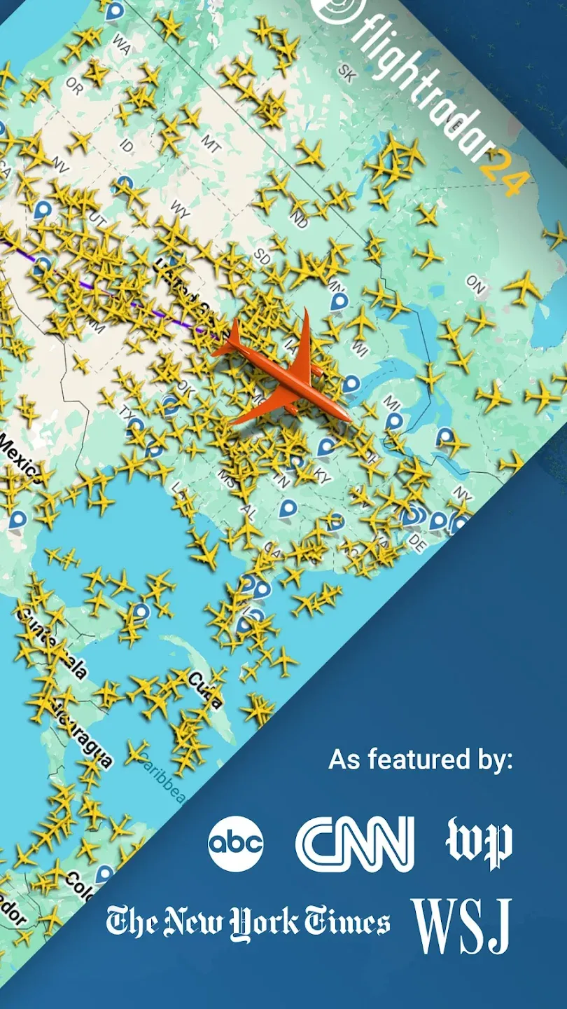 Flightradar24 трекер полетов v11.4.0 APK Мод (Всё открыто, Premium) Screenshot 2 Flightradar24 трекер полетов v11.4.0 APK Мод (Всё открыто, Premium) Screenshot 2