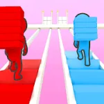 Скачать взломанную версию Bridge Race [мод: много денег] на Андроид