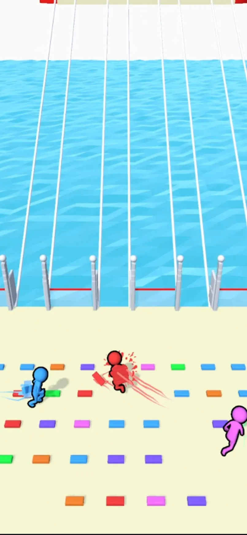 Bridge Race [мод: много денег] Screenshot 1