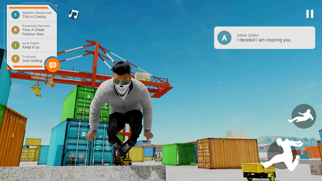 Rysen Dawn: Parkour Game v2 APK Мод (Много денег) Screenshot 2 Rysen Dawn: Parkour Game v2 APK Мод (Много денег) Screenshot 2