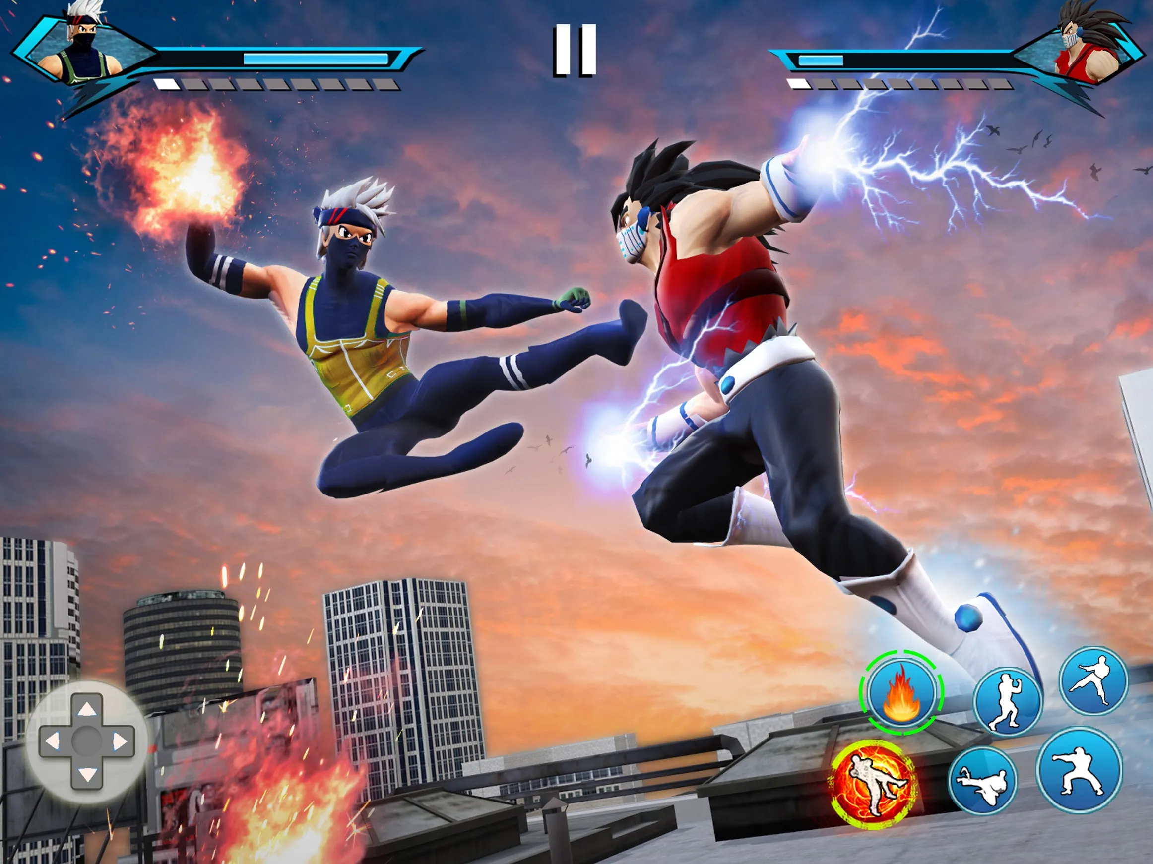 Karate King Kung Fu Fight Game [мод: много денег] Screenshot 1
