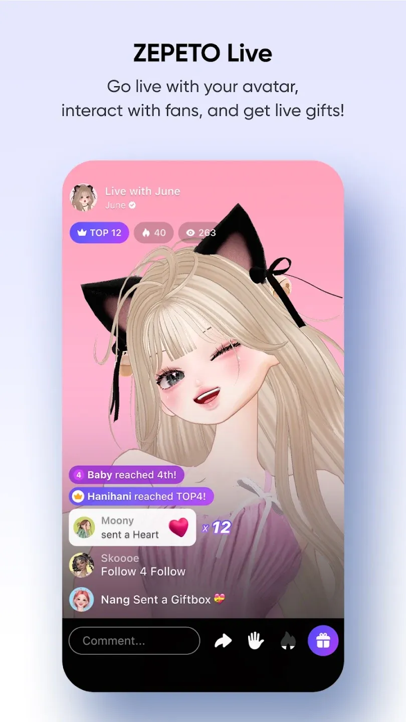 ZEPETO: аватар, чат, игра v4.23.000 APK Мод (Бесплатные награды) Screenshot 3 ZEPETO: аватар, чат, игра v4.23.000 APK Мод (Бесплатные награды) Screenshot 3