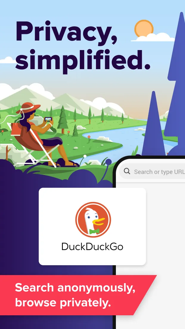 DuckDuckGo Privacy Browser Screenshot 1 DuckDuckGo Privacy Browser Screenshot 1