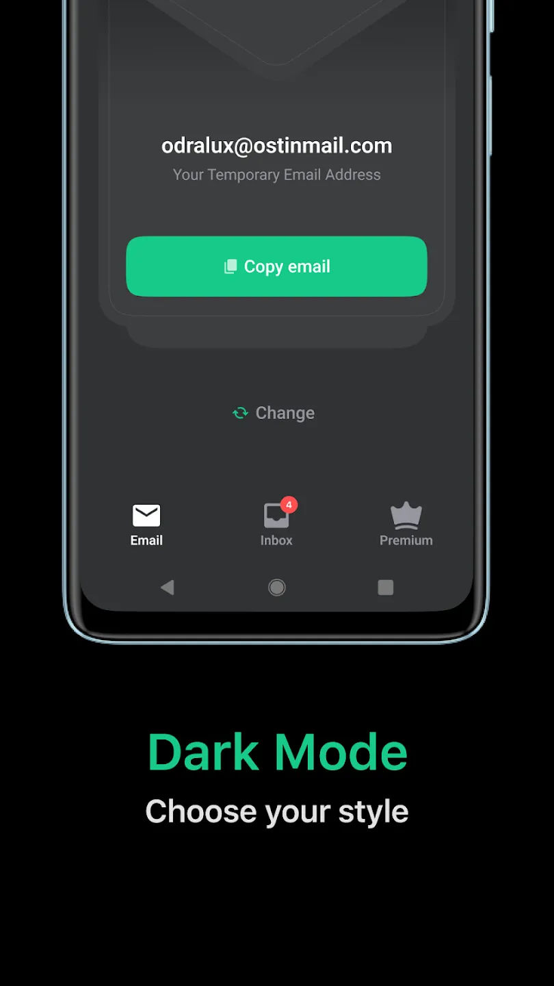 Temp Mail v4.09 b289 APK Мод (Всё открыто, Premium) Screenshot 4 Temp Mail v4.09 b289 APK Мод (Всё открыто, Premium) Screenshot 4