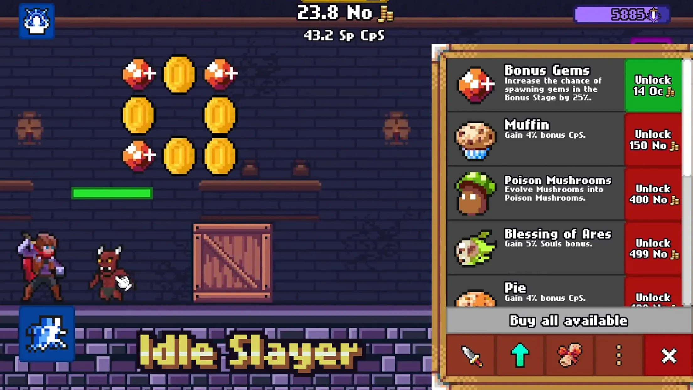 Idle Slayer v6.8.0 APK Мод (Много денег) Screenshot 4 Idle Slayer v6.8.0 APK Мод (Много денег) Screenshot 4