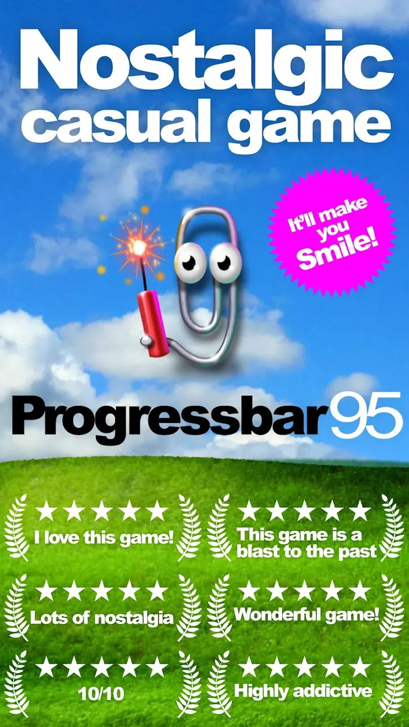 Progressbar95 казуальная игра v1.0950 APK Мод (Много денег) Screenshot 1 Progressbar95 казуальная игра v1.0950 APK Мод (Много денег) Screenshot 1