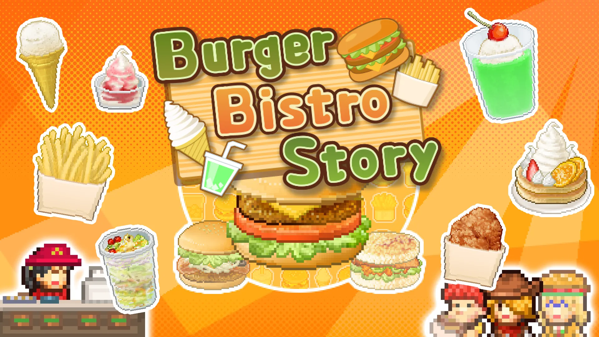 Burger Bistro Story v1.5.2 APK Мод (Меню, Много денег и бургеров) Screenshot 3 Burger Bistro Story v1.5.2 APK Мод (Меню, Много денег и бургеров) Screenshot 3