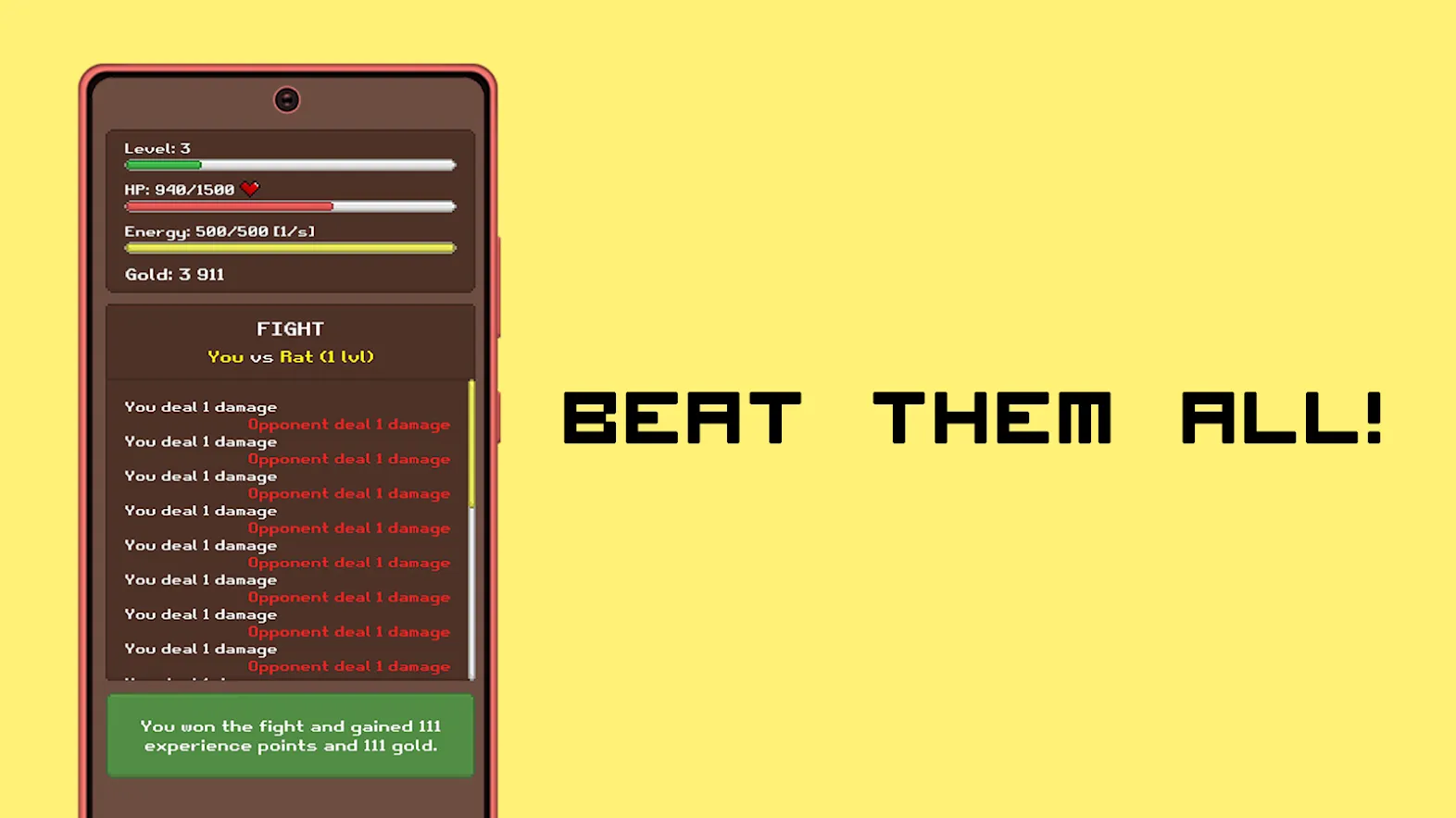 Simplest RPG - Text Adventure [мод: меню] Screenshot 4