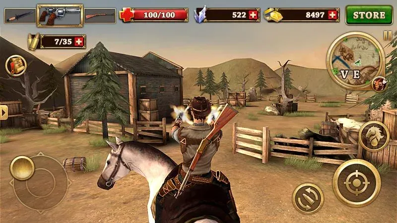 Огонь с Запада West Gunfighter v1.19 APK Мод (Много денег) Screenshot 1