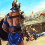 Скачать взломанную версию Gladiator Glory: Арена Дуэлей Мод (Бесплатные покупки) на Андроид