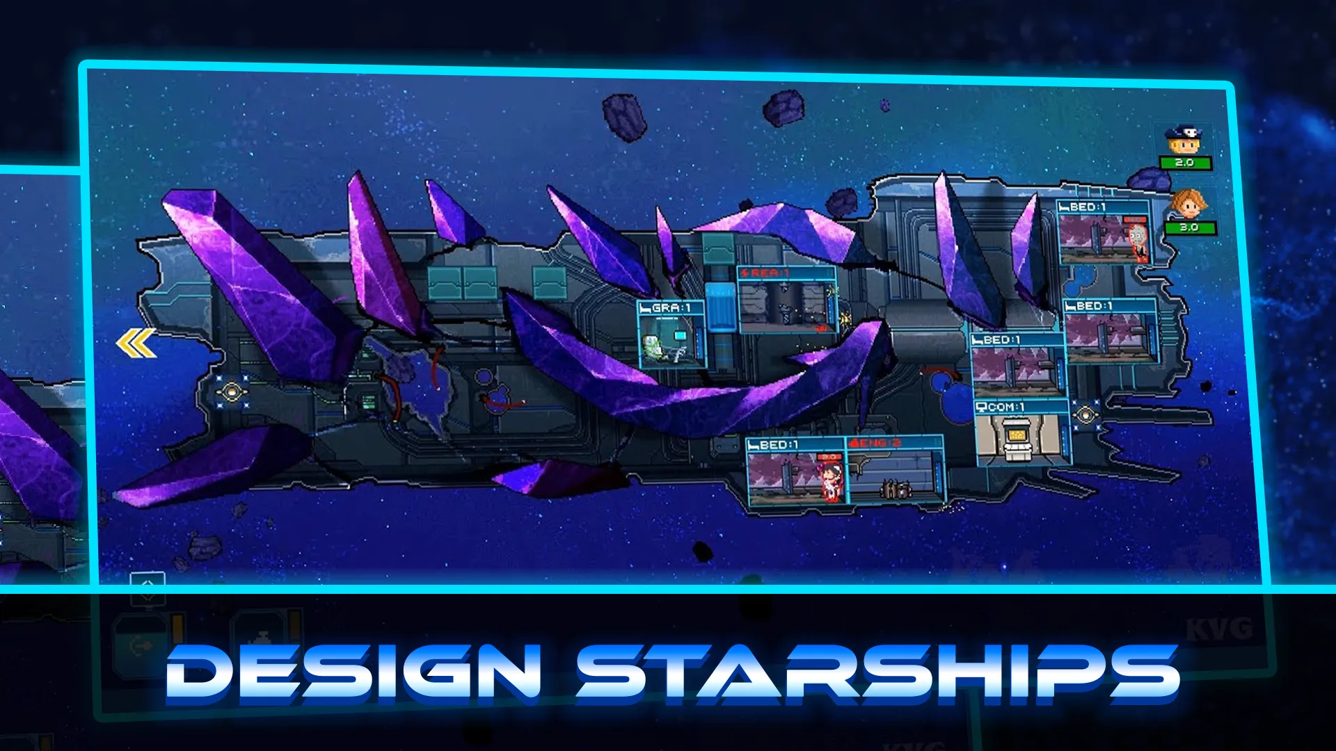 Pixel Starships™ v0.999.54 APK Мод (Мультипликатор скорости) Screenshot 3