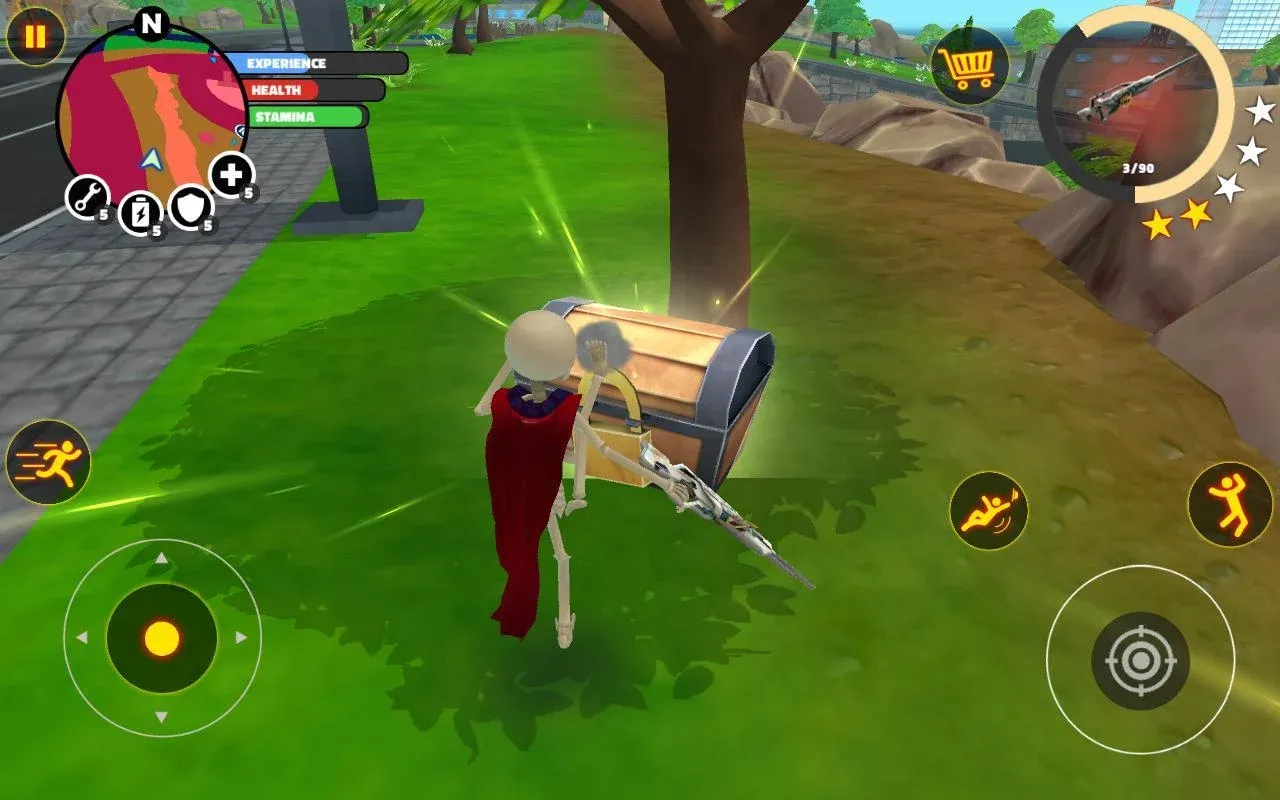 Stickman Superhero v2.2.0 APK Мод (Всё открыто) Screenshot 4
