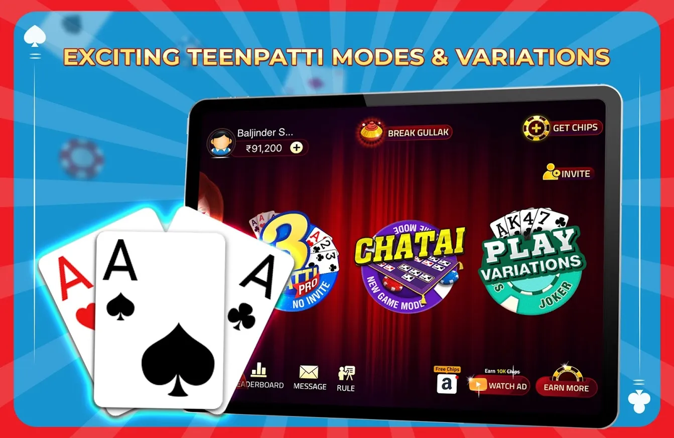 Teen Patti by Octro – Real 3 Patti Game [мод: много денег] Screenshot 2