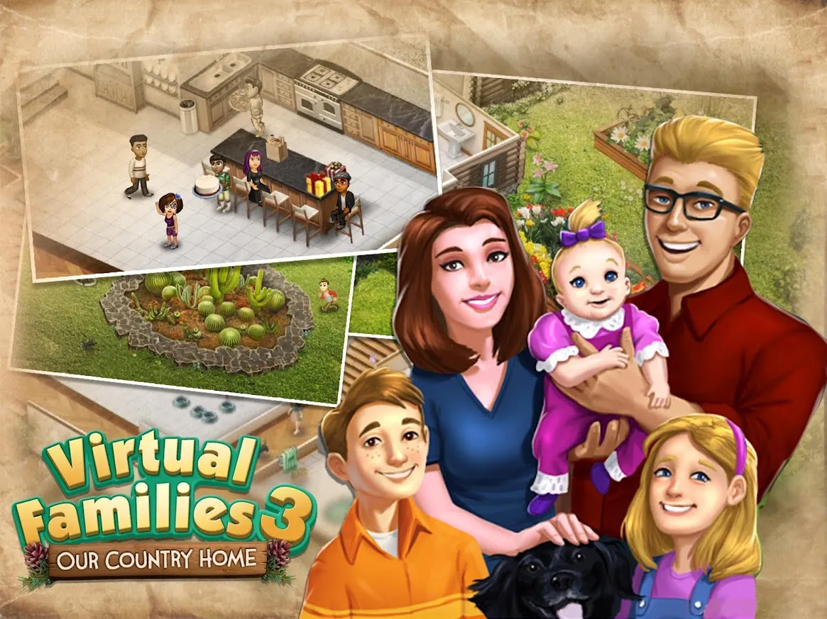 Virtual Families 3 [мод: меню] Screenshot 1