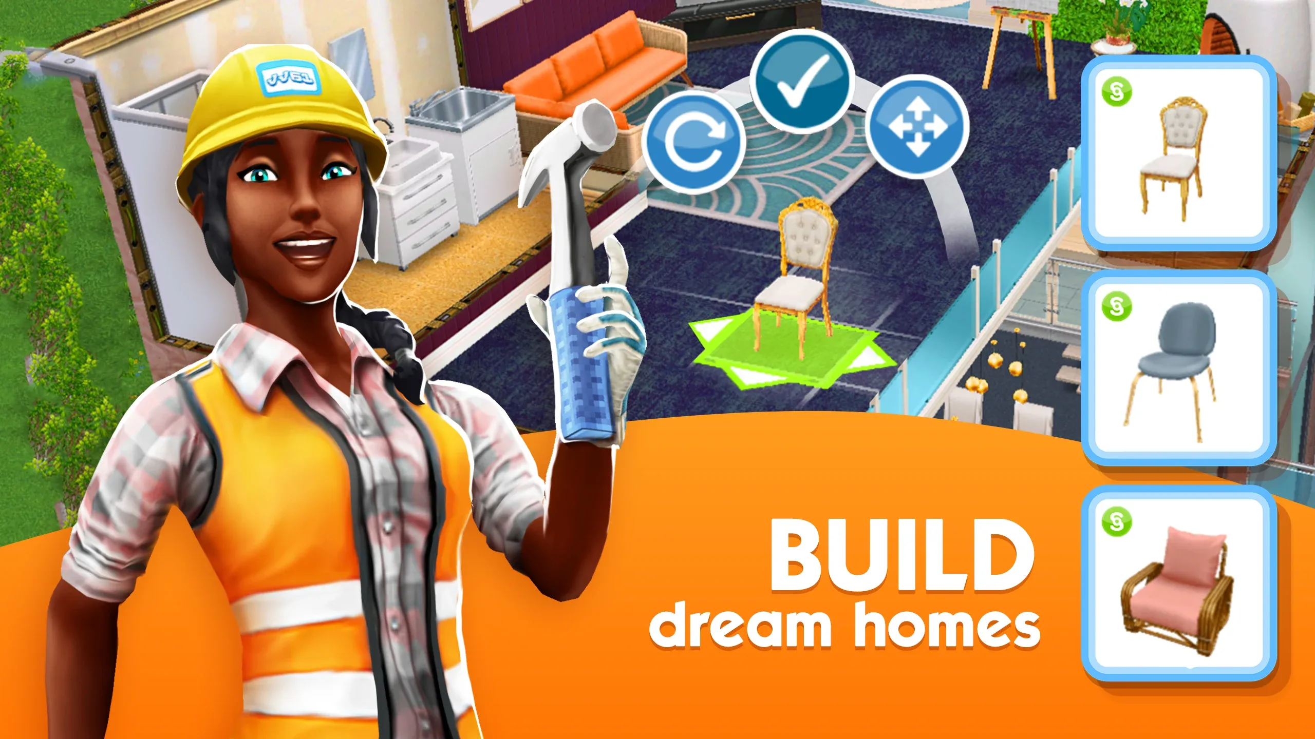 The Sims™ FreePlay v114.0.2 APK Мод (Много денег) Screenshot 4