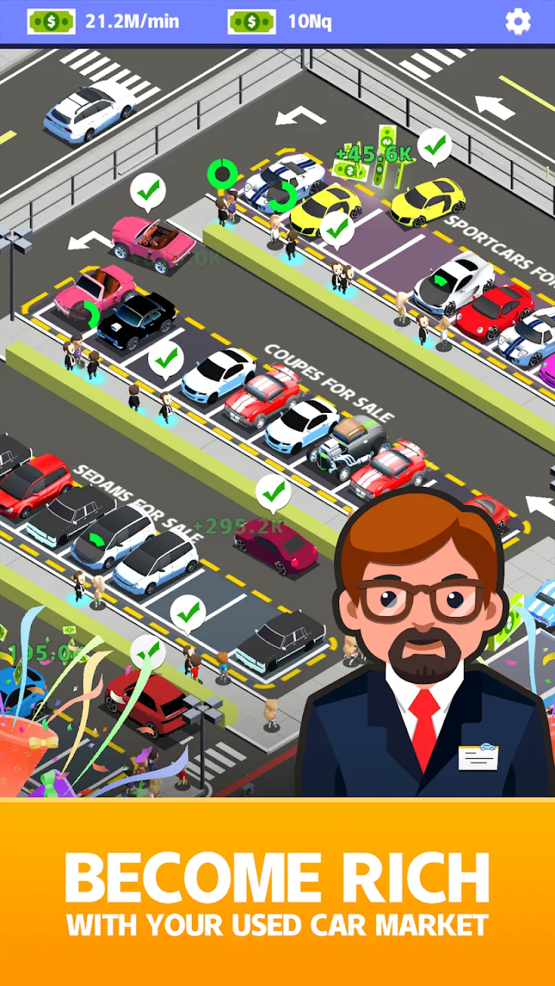 Подержанный автомобиль дилер v1.9.933 APK Мод (Много денег) Screenshot 2