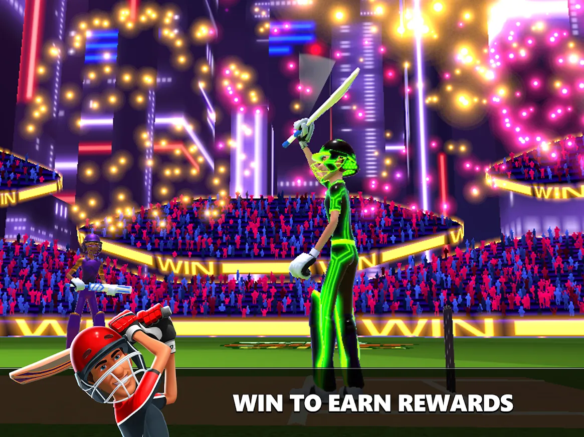 Stick Cricket Live [мод: много денег] Screenshot 5