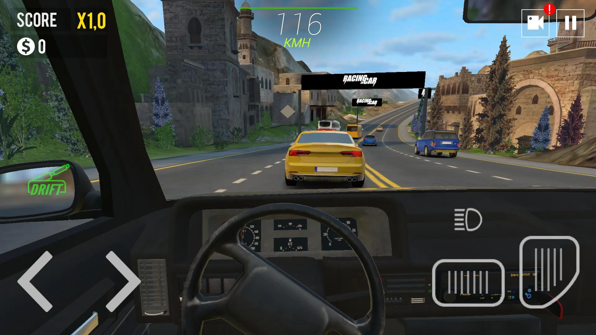 Racing in Car 2021 v3.7.7.2 APK Мод (Много денег) Screenshot 3
