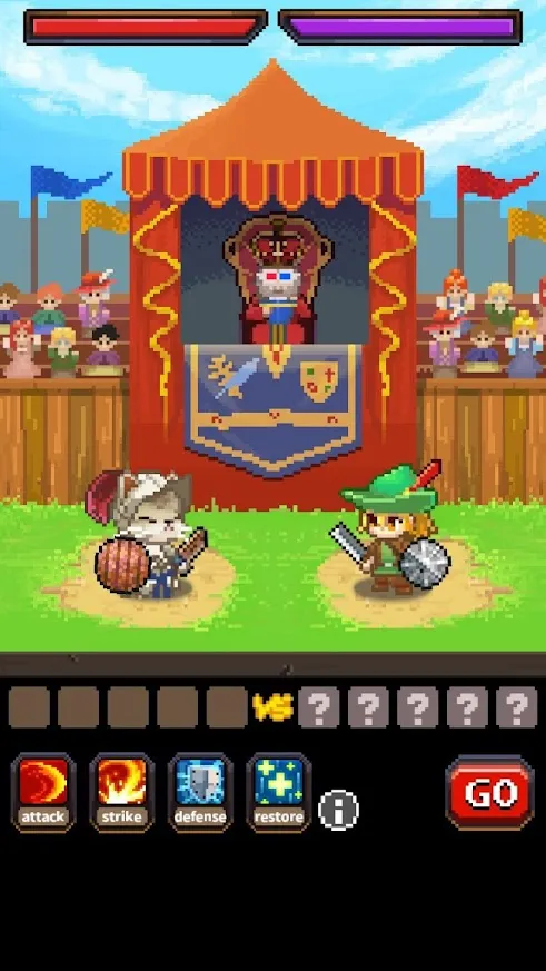 Warriors' Market Mayhem VIP : Offline Retro RPG [мод: много денег] Screenshot 5
