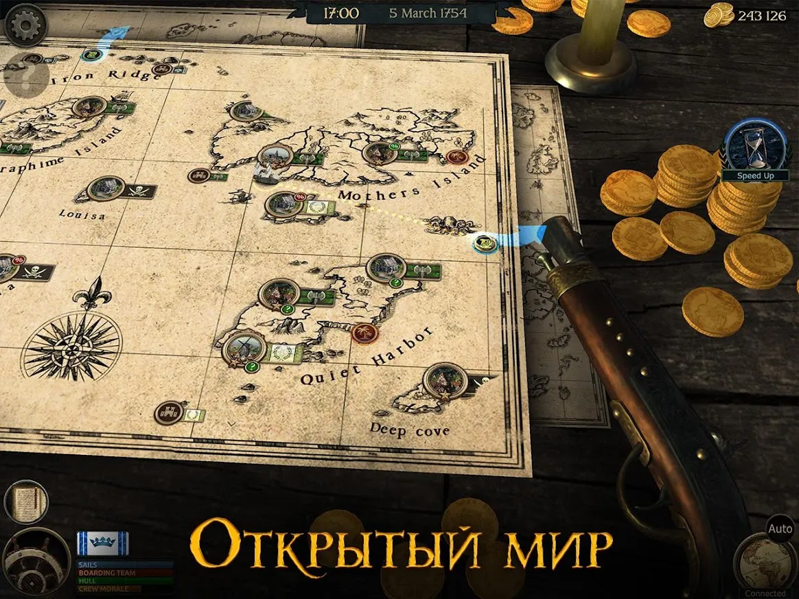 Tempest: Pirate RPG Premium [мод: бесплатные покупки] Screenshot 4