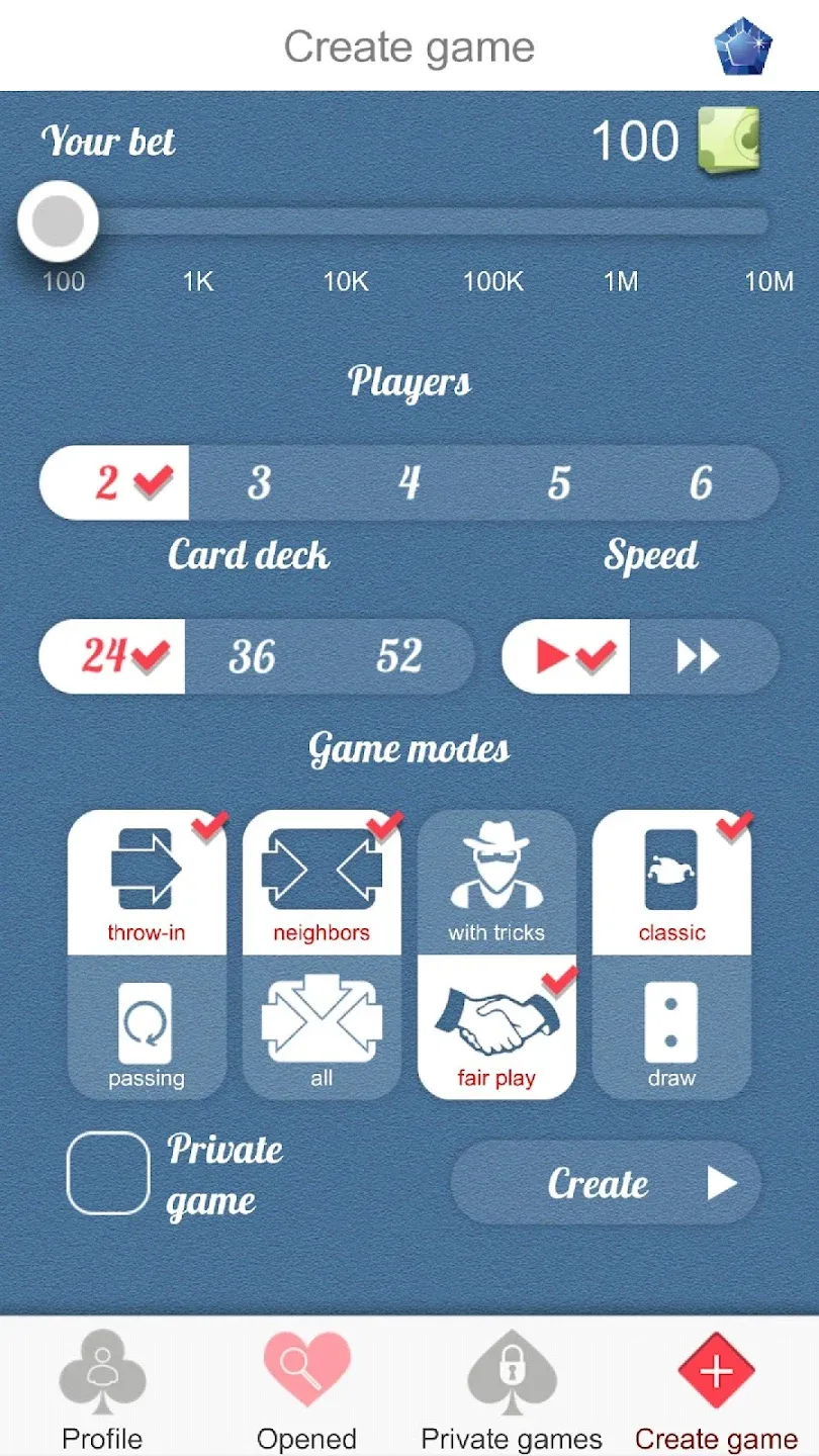 Дурак Онлайн v1.11.0 APK Screenshot 2
