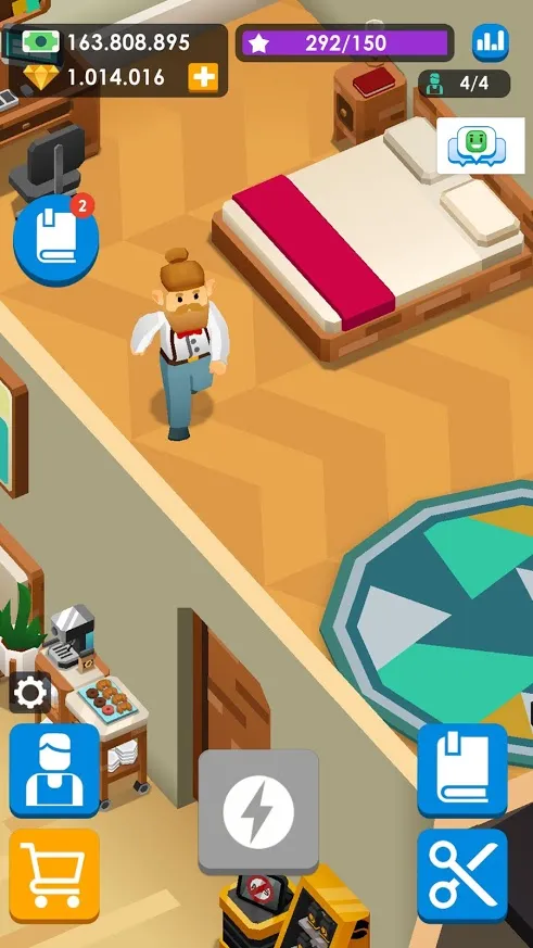 Idle Barber Shop Tycoon – Экономический симулятор [мод: много денег] Screenshot 5